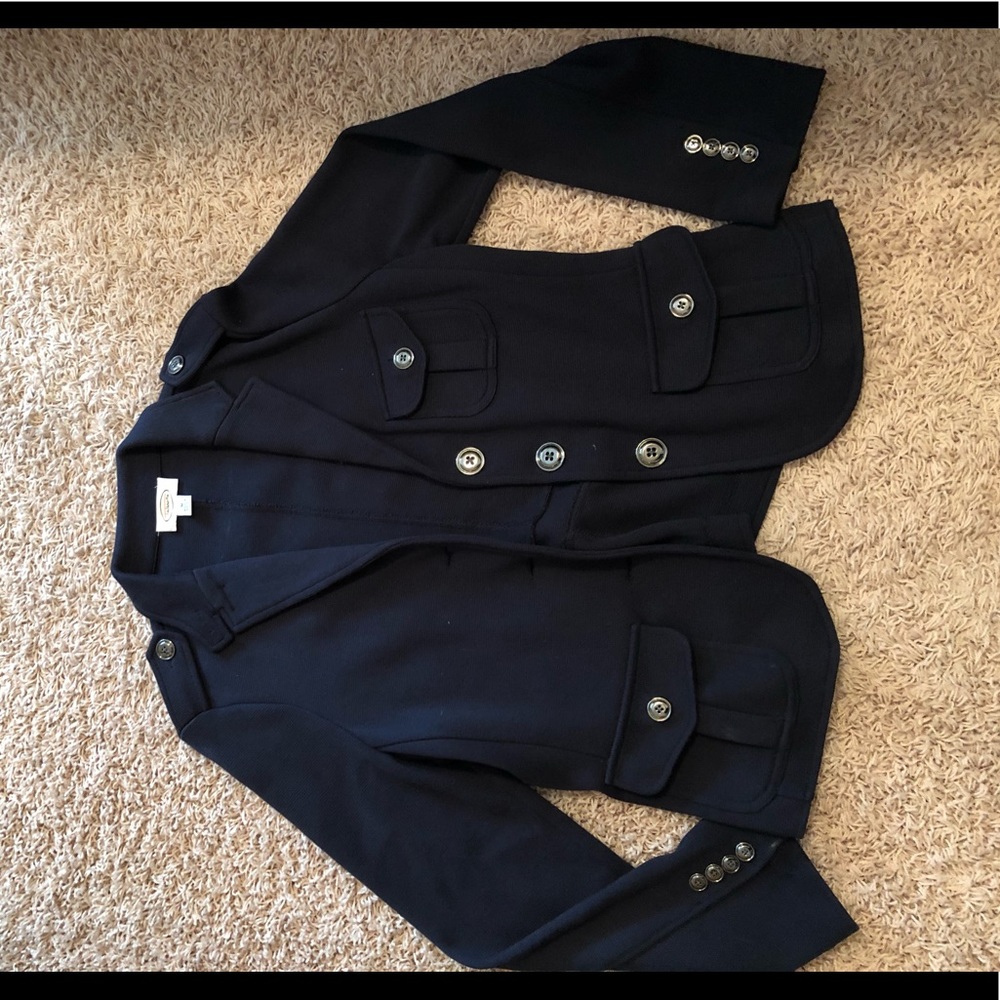 Stunning Navy Blue structured Jacket